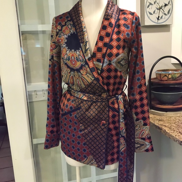 House of Harlow x revolve patchwork top - Picture 3 of 15